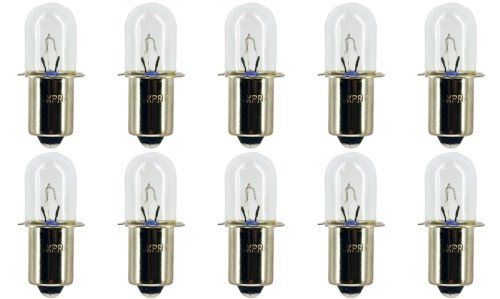 CEC Industries XPR19 Bulbs, 19.2 V, 11.52 W, P13.5s Base, T-3.25 shape (Box of