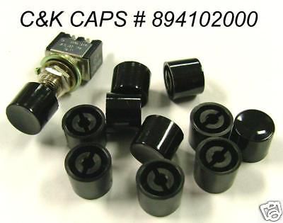 ( 20 PC. ) C&amp;K PLASTIC PUSHBUTTON CAPS 894102000