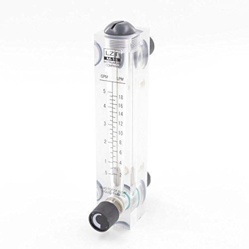 LZT-15T 0.5-5GPM 2-18LMP Water Liquid Flow Meter Flowmeter