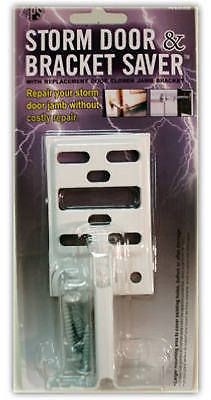 Innovative product solutions white storm door bracket saver for sale