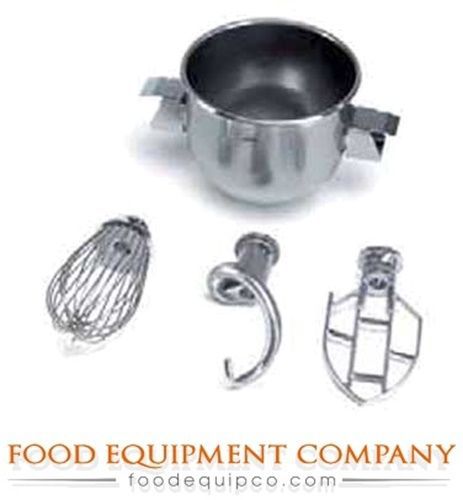 Sammic 1500296 Mixer Attachments 10 qt. stainless steel bowl &amp; Mixing Tools...
