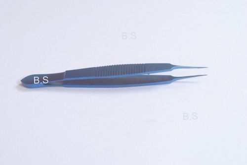 Titanium castrovijejo suturing forceps 1x2 teeth with tying platform ophthalmic