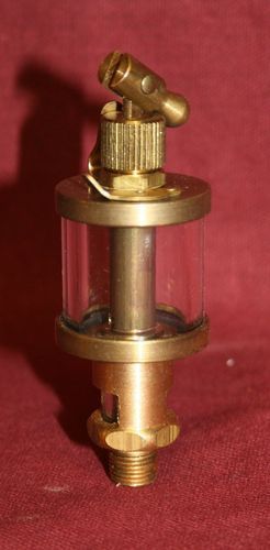 New brass gas engine drip oiler hit &amp; miss fairbanks steam size #00 for sale