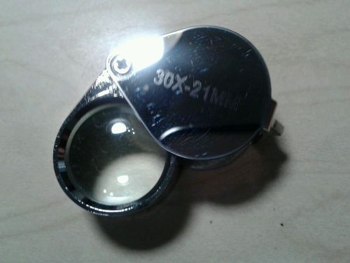 New strong Magnifier eye glass 30X21mm great for coin collecting jewelry reading