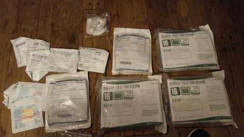 Statlock Foley 2-way tray system drainage bag foley lot sealed brand new