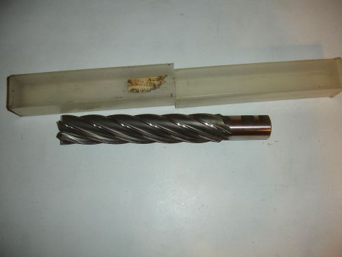 Putnam Endmill 1-1/2&#034; 1.5&#034; inches LEAD 8.198 HS High Speed 10-1/2&#034; long reamer