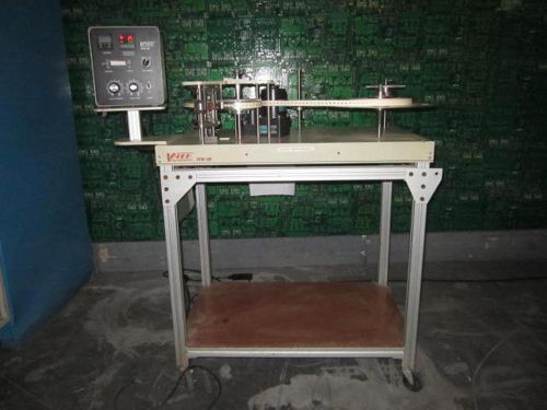 V-Tek RTM100 Manual Taping Machine with rolling cart