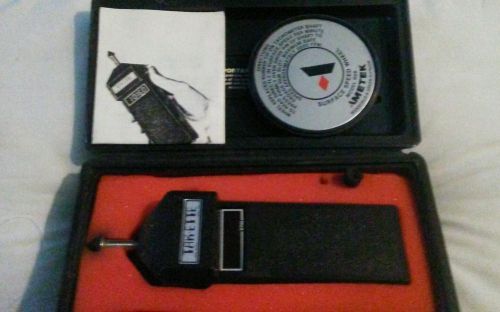 Tak-Ette Power Instruments RPM Meter With Case ***NO RESERVE***