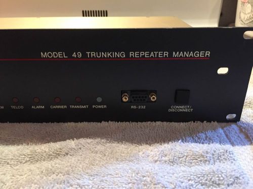 ZETRON MODEL 49 - TRUNKING Repeater Manager - Used - WORKS