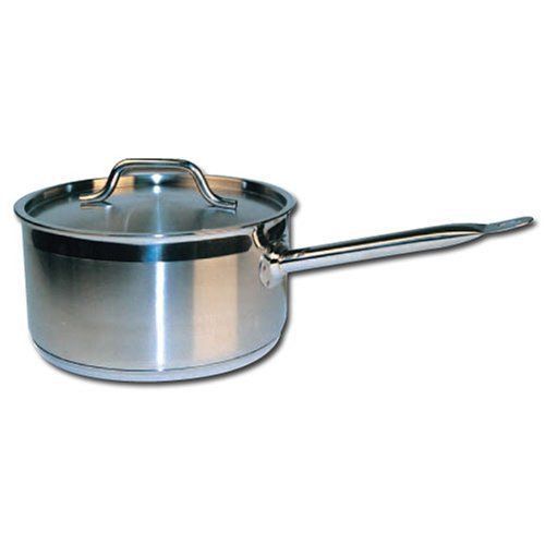 Winware Stainless Steel 2qt Sauce Pan with Cover Pans