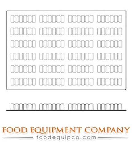 Paderno 47678-24 Up &amp; Down Mold non-stick 24 per sheet 3.375 oz. 1-1/4&#034; W x...