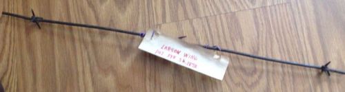 Barb wire larson wing pat. feb. 26, 1878 rare for sale