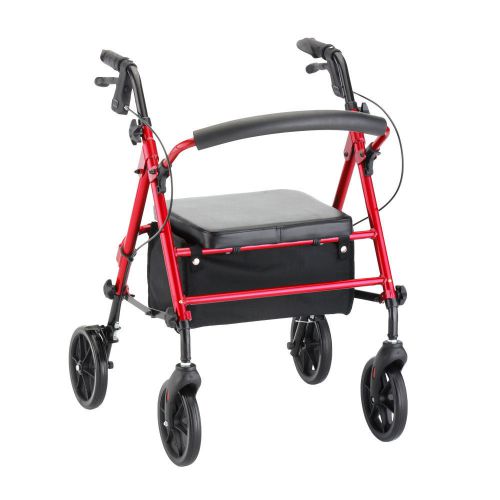 Groove Rolling Walker, Red, Retail Pack, Free Shipping, No Tax, Item 4204RD-R