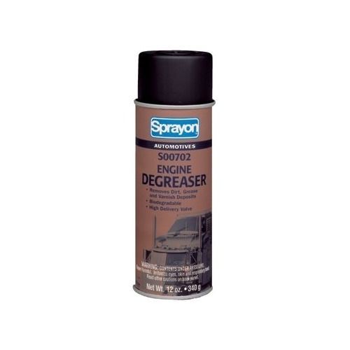 Sprayon s00702 engine degreaser 12oz - remove dirt grease varnish - non corrosiv for sale