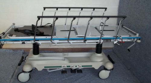 Stryker 1501 stretcher w/iv poles  crank for back &amp; knee  no mattress for sale