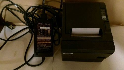 Epson point of sale (POS) printer model # M129C receipt power cords restaurant