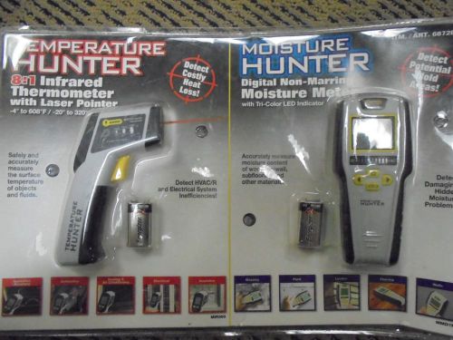 Costco set of 2temperature hunter mir300 + moisture hunter mmd7np brand new for sale