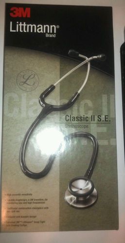 3M Littmann Classic 2 SE Stethoscope 2201  black