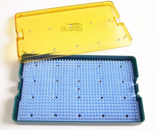 Plastic Sterilization Cassette Box Tray Silicone Mat for Micro Ophthalmic Dental