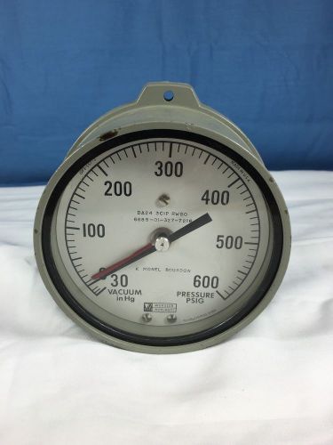 Weksler 4.5&#034; 30-0-600 Mil-Spec Gauge