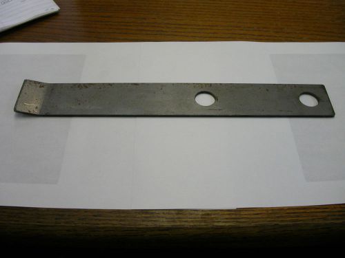 1/8 Steel Flat Bar Fastener Tab 1-3/4&#034; wide x 12-3/4&#034; long