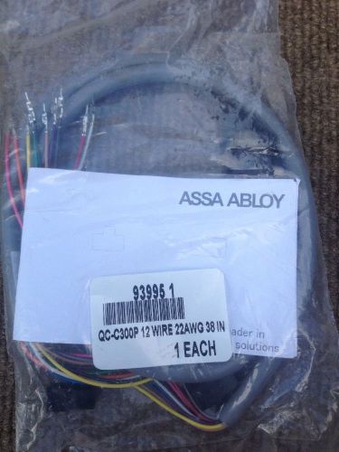 Assa Abloy Electrolynx Lynx Electronic Door Lock 38&#034; Cable  QC-300P     Qty-2