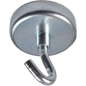 1 neodymium hook magnet - holds 165 lbs for sale