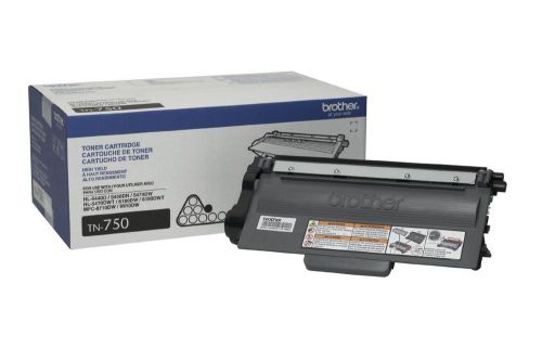 Brother (GENUINE - Factory sealed) TN750 High Yield Toner Cartridge