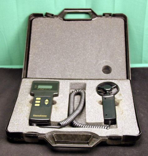 Durozone m4000 hvac analyzer tools air flow cfm humidity temperature with case for sale
