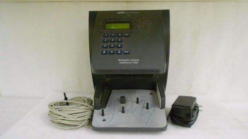 *as-is* ingersoll rand recognition systems handpunch 1000 biometric time clock for sale