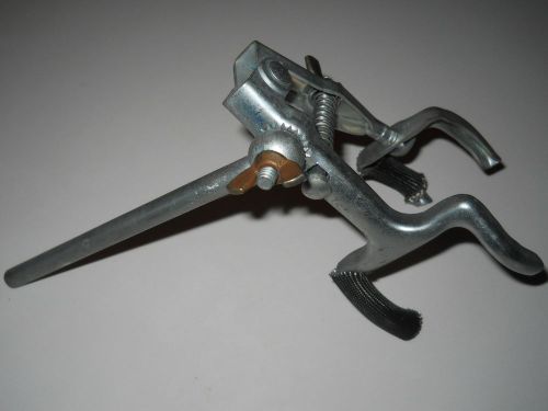 Humboldt Large 3&#034; Swivel Jaw Extension Clamp, 3/8&#034; Rod, H-8390, Missing Sleeves