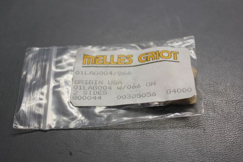 NEW MELLES GRIOT ASPHERIC GLASS CONDENSER LENS 01 LAG 004/006 (S19-2-167A)