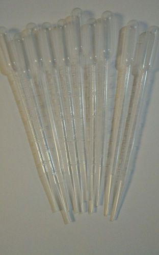 10pcs 5ml disposable plastic graduated dropper transfer pipette pipets us seller for sale