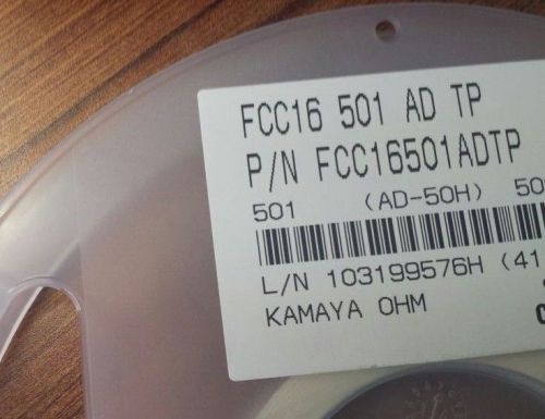 500 X KAMAYA FCC16501ADTP Chip Fuses, Rectangular Type/Fast Acting