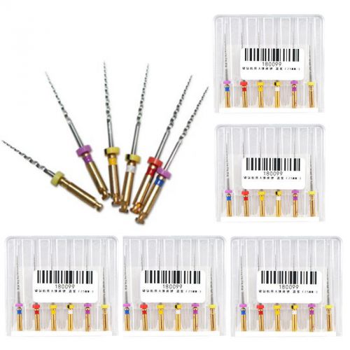 5 Pack Dental Endodontic Niti Rotary Files Universe Engine SX-F3 25MM MIXED