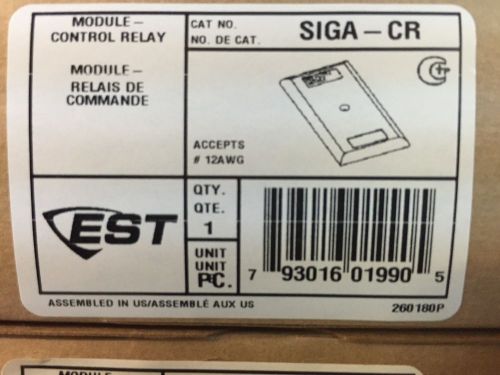 NEW EDWARDS SIGA-CR CONTROL RELAY MODULE.(+10 IN STOCK)
