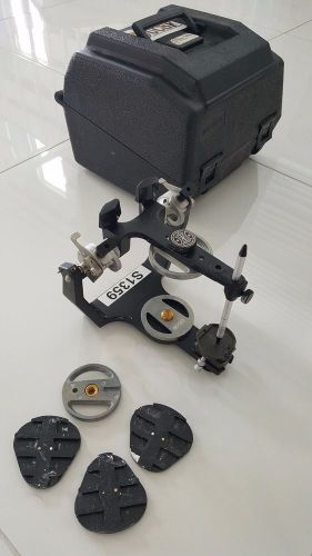 HANAU MODULAR SEMI ADJUSTABLE DENTAL ARTICULATOR, MOUNTING JIGS and CASE