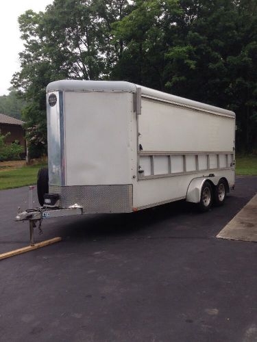 2010 wells cargo concession trailer 16 ft. v-nose for sale