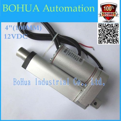 12V 100mm/4inch stroke 900N /198LBS  electric linear actuator TV lift high
