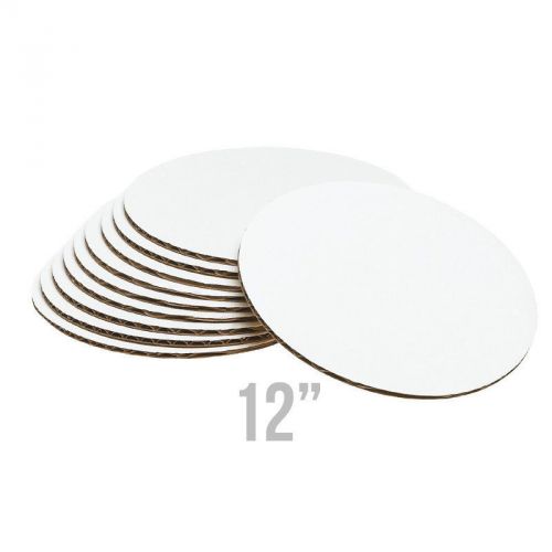 12&#034; Round Corrugated Waxed Cake Boards (25 boards)
