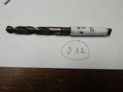 W&amp;b  13/32 x # 1 taper shank twist drill bit for sale