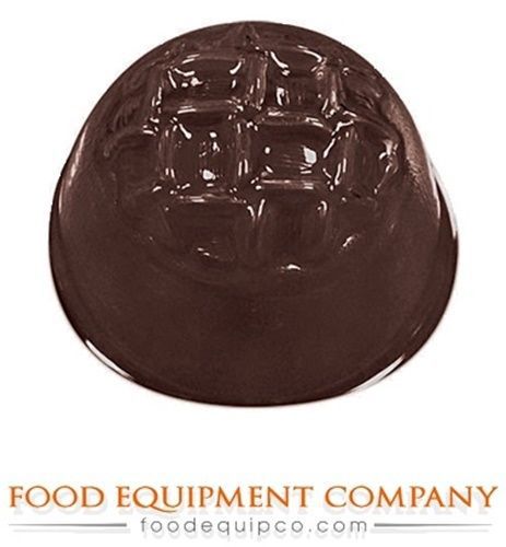 Paderno 47867-49 Chocolate Mold praline 1.5&#034; dia. x 1&#034; H 8 per sheet