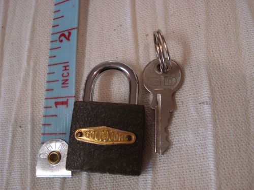 lot-1 GOLDDOOR LUGGAGE / CABINET SMALL little  PADLOCK lock with key