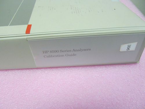 Agilent hp 8590e series, 8591c, 8594q spectrum analyzer calibration  manual, for sale