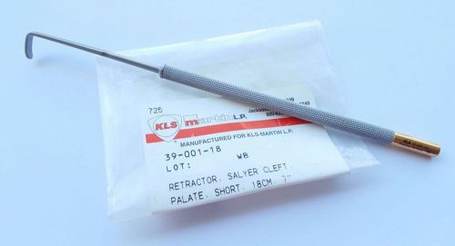 KLS Martin 39-001-18 Salyer Cleft Palate Retractor 7&#034; Short Blade Dental Oral