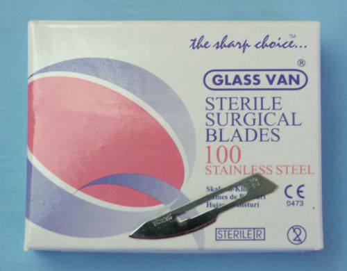 # 23 STAINLESS STEEL BLADES / STERILE (COUNT 100)