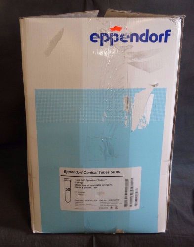 Eppendorf Conical Tubes 50 ml Case of 500 New In Box