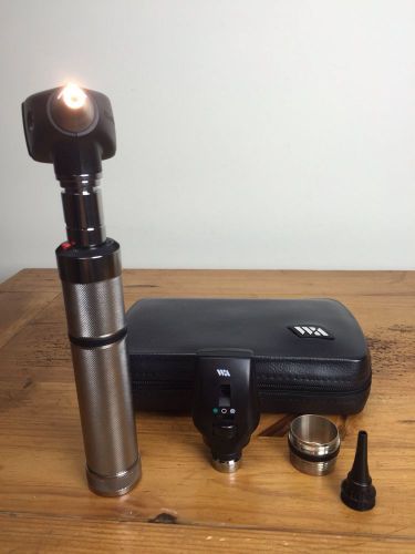 Welch Allyn 3.5 V Otoscope 25020A &amp; Ophthalmoscope 11720 Diagnostic Set W Handle
