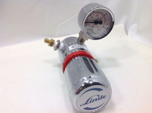 Linde gas regulator type rb 200/1 9d single stage 0-125 psi oxygen compatable #2 for sale