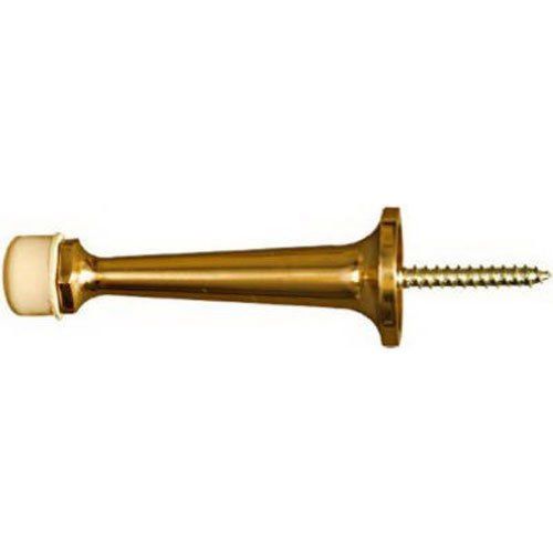 National Hardware V1931 3&#034; Rigid Door Stops - Solid Brass in Solid Brass